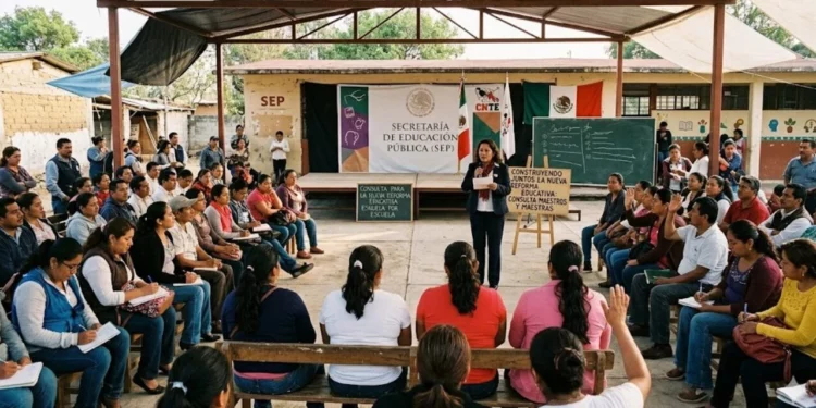 SEP convoca a maestros a construir nueva reforma educativa escuela por escuela