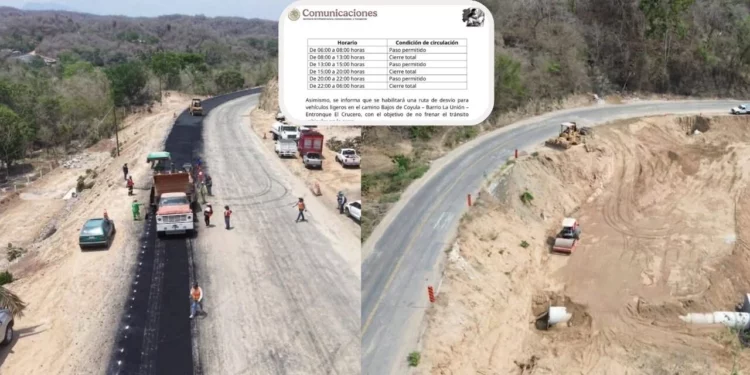 ¡Ojo con el viaje a Huatulco! Cierres en carretera Pochutla-Huatulco cambian horarios de paso