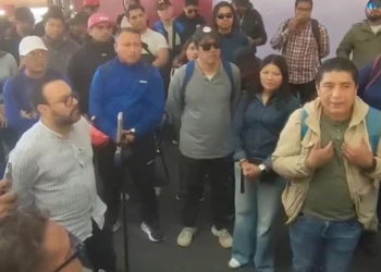 Suspenden profesores conferencia matutina del Gobierno del Estado