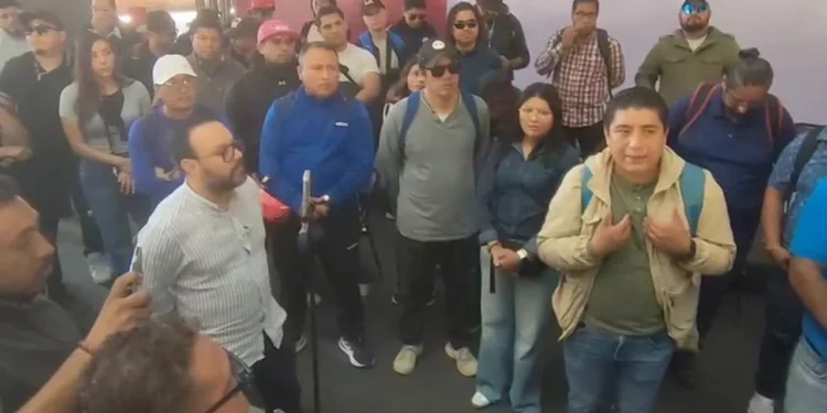 Suspenden profesores conferencia matutina del Gobierno del Estado