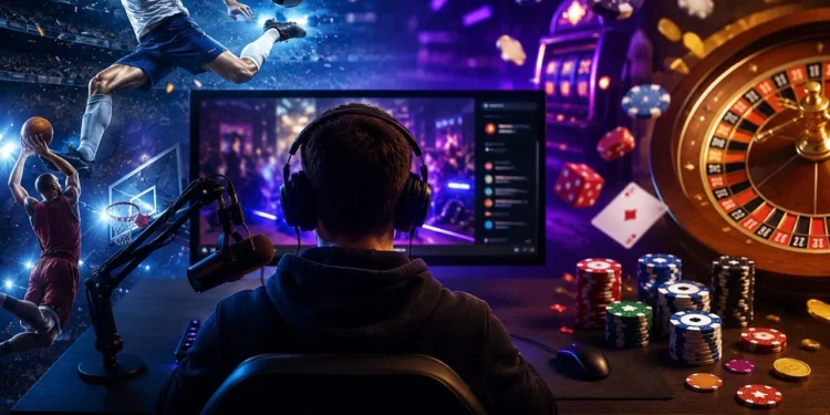 Deporte, streaming y casino online: la convergencia del entretenimiento digital