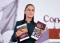 Foto: Presidencia de la República // Claudia Sheinbaum al anunciar la consulta a los pueblos indígenas.