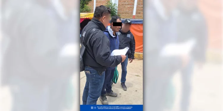 Delfino M. R. fue aprehendido por la AEI tras ser considerado el presunto autor material del feminicidio de Elena M. C.