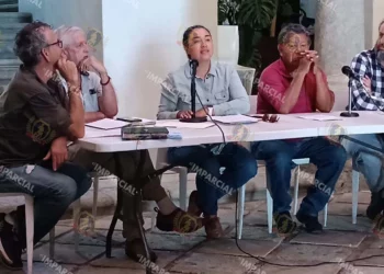 Foto: Lisbeth Mejía // Demanda el OCCAMA que se cumplan con los requisitos legales para la construcción de la presa Mujer solteca.
