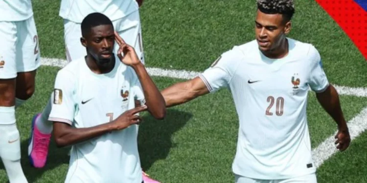 ¡Hat-trick de Dembélé! Francia golea 4-1 a Noruega y se queda con el liderato del Grupo I
