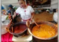 Foto: IGAVEC // Diversos platillos y moles preparados con carne de conejo como insumo principal