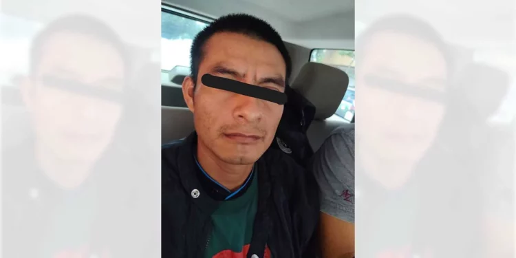 El detenido fue identificado como Antonio S. R, de 35 años.