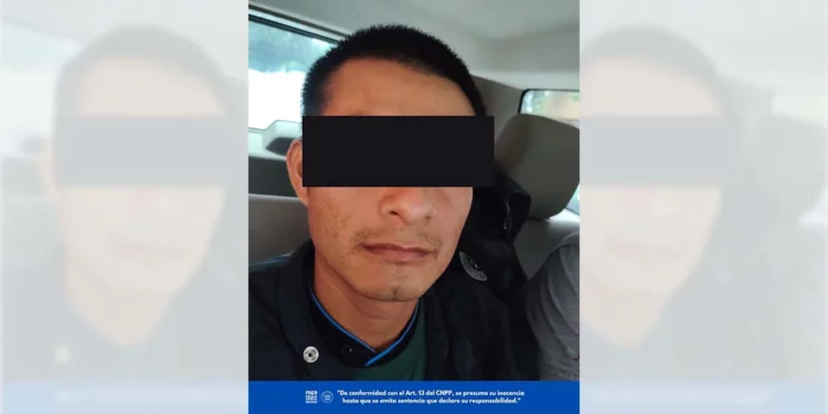 El presunto homicida A.S.R. fue capturado por la AEI en la colonia Reforma.