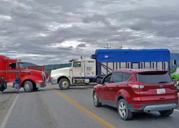 Foto: redes sociales // El motivo de la protesta es la inseguridad que se vive en las carreteras del país.