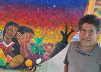 Fallece Enrique Flores, artista plástico oaxaqueño: Un legado de color y vida comunitaria