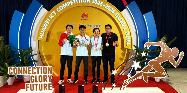 Anáhuac Oaxaca es subcampeona mundial en la Huawei ICT Competition 2026
