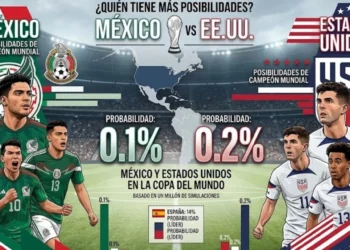 ¿Quién tiene más posibilidades de ser campeón del mundo: México o Estados Unidos?
