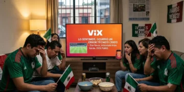 ¿Se cayó ViX? Usuarios reportan fallas en la plataforma a minutos del arranque del Mundial 2026
