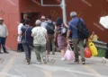 Foto: Adrián Gaytán // Incomodidades para pasajeros aéreos a causa de la protesta magisterial.