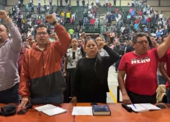Foto: Cencos 22 // La asamblea estatal de la Sección 22 se trasladará a la Ciudad de México.