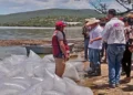 La finalidad es aumentar la producción acuícola y mejorar la calidad genética de los peces en la presa.