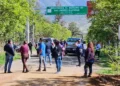 Foto: Jesús Santiago // La reapertura del acceso a Huayapam por parte de Tlalixtac.