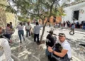 Foto: Adrián Gaytán // Largas filas en las oficinas del SAT.
