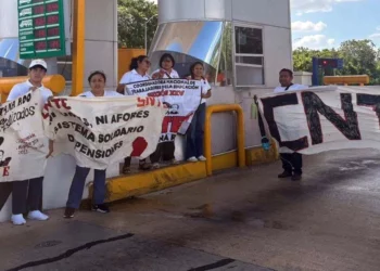 Foto: redes sociales // Las protestas comprendieron la presencia en vías de comunicación.