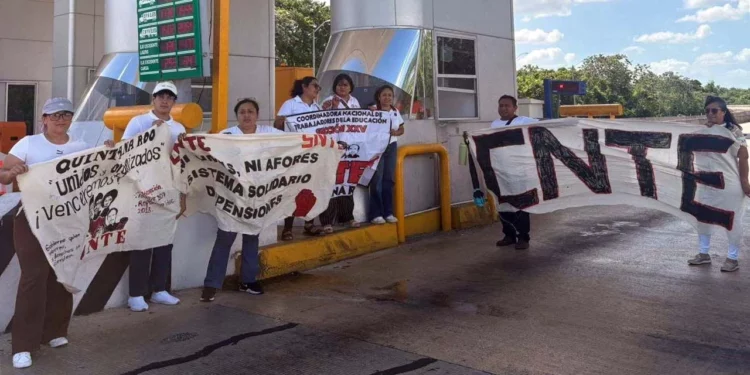 Foto: redes sociales // Las protestas comprendieron la presencia en vías de comunicación.