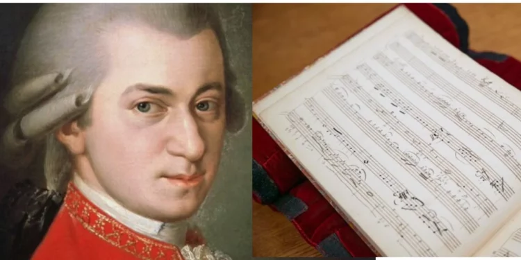¡Histórico hallazgo! Descubren en París un cuaderno inédito de Mozart con música desconocida