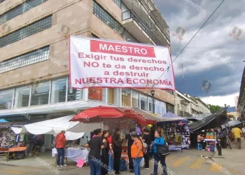 Foto: Adrián Gaytán // Nadie responderá a las afectaciones dejadas por el magisterio.