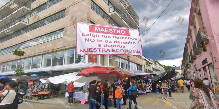 Foto: Adrián Gaytán // Nadie responderá a las afectaciones dejadas por el magisterio.