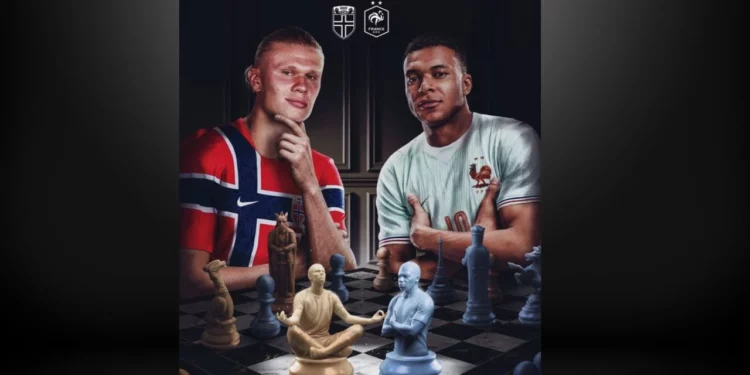 Noruega vs. Francia EN VIVO: Horario, dónde ver a Haaland vs. Mbappé