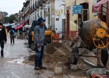 Foto: Lisbeth Mejía // Oaxaca camina…pero paso a pasito.