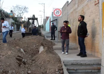 Foto: Municipio de Oaxaca de Juárez // Obras complementarias del municipio con lento avance.