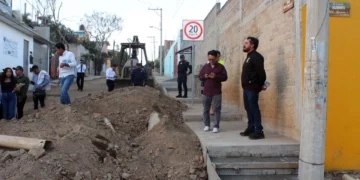 Foto: Municipio de Oaxaca de Juárez // Obras complementarias del municipio con lento avance.