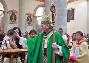 Foto: Adrián Gaytán // Pedro Vázquez Villalobos, arzobispo de Antequera Oaxaca.