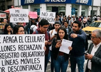¿Se apagarán los celulares? Millones rechazan el registro obligatorio de líneas por desconfianza