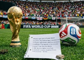 ¿Cuáles serán las reglas de la FIFA para el Mundial 2026?