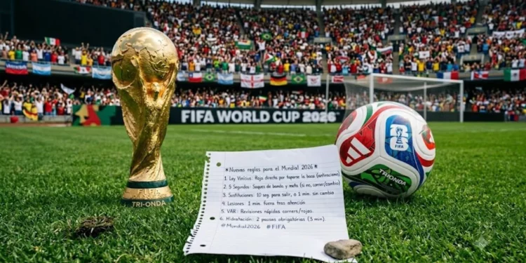 ¿Cuáles serán las reglas de la FIFA para el Mundial 2026?