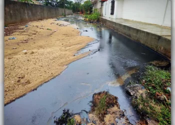 Foto: Arcana Noticias // Ríos de hidrocarburos, literalmente, corrieron por al menos 5 colonias de Salina Cruz.