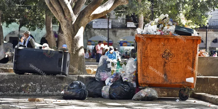 Foto: Archivo El Imparcial // En la entidad se recolectan en promedio 2 millones 671 mil 638 kilogramos de residuos sólidos urbanos al día.