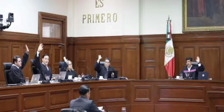 Foto: SCJN // Sesión en la Suprema Corte de Justicia de la Nación.