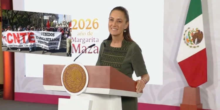 Claudia Sheinbaum rompe el silencio tras diálogo con la CNTE: “Quieren regresar al pasado y a la corrupción”