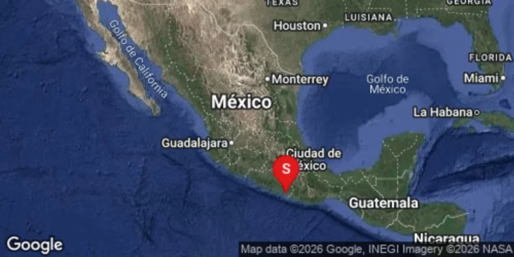 Sismo de magnitud preliminar 5.6 sacude los límites de Guerrero y Oaxaca este 5 de junio
