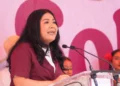 La Mixteca defiende la soberanía nacional de la mano del pueblo: Tania Caballero