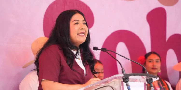 La Mixteca defiende la soberanía nacional de la mano del pueblo: Tania Caballero