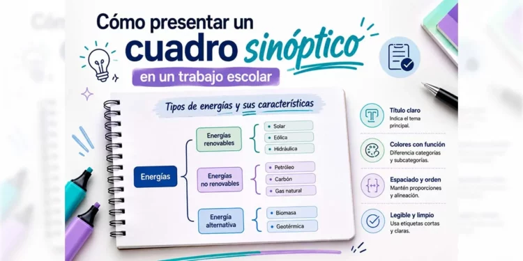 Cuadros sinópticos bonitos: Cómo hacer uno que se vea bien
