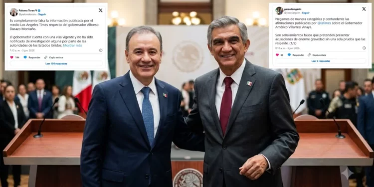 Investigaciones en EU sacuden a gobernadores de Morena; Sonora y Tamaulipas rechazan acusaciones