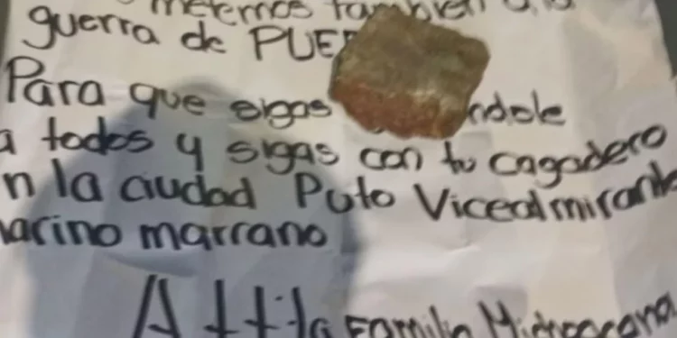 Dos cuerpos calcinados y un narcomensaje sacuden Puebla; crece la tensión por disputa criminal