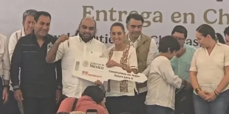 Sheinbaum presume que programa Vivienda para el Bienestar ya impulsa 1% del PIB