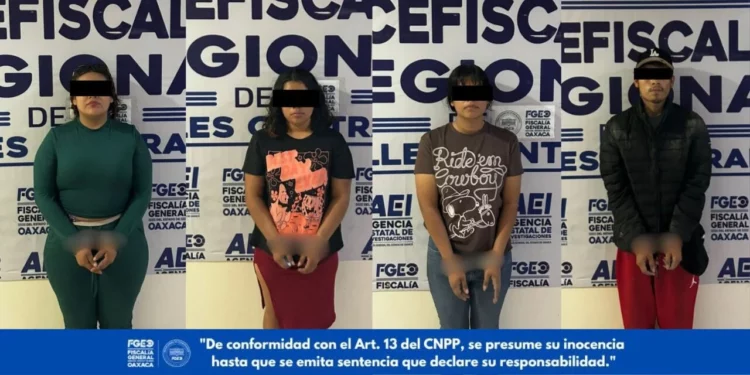 Cateo en el centro de Oaxaca deriva en proceso penal contra cuatro personas por narcomenudeo