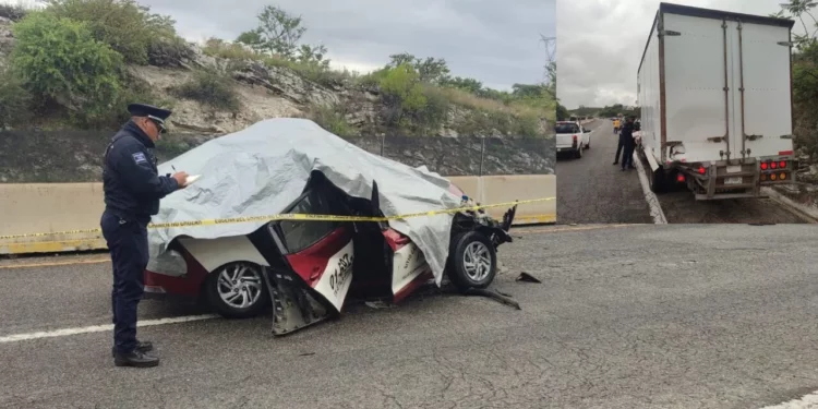 ¡Lunes fatal en la supercarretera a Puebla!  Una mujer muere tras violento choque en Valle de Etla