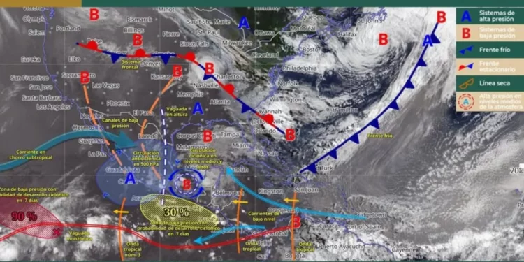 Lluvias fuertes y tormentas se intensificarán este lunes en gran parte del estado de Oaxaca
