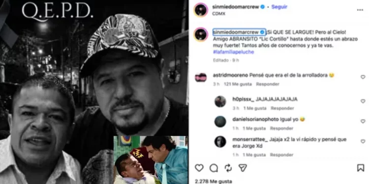¡Luto en la televisión mexicana! Muere Abraham Pérez, recordado como el “Licenciado Cortillo” de la familia P. Luche